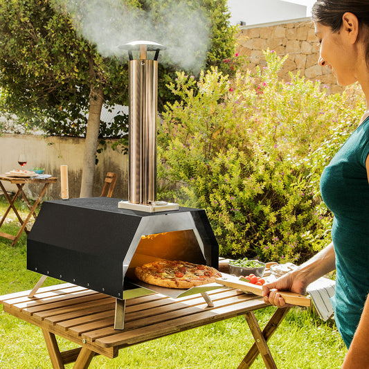 Horno para Pizza de Pellets con Accesorios Pizzahven